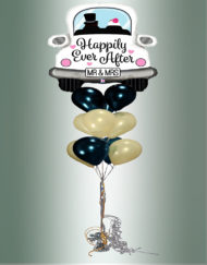 Balloon Bouquet Happily Ever After