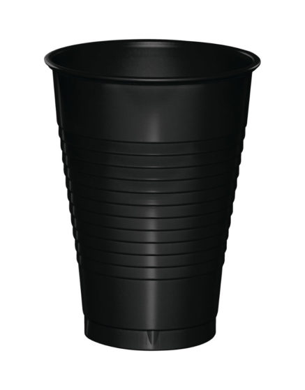Disposable Black Plastic Cups