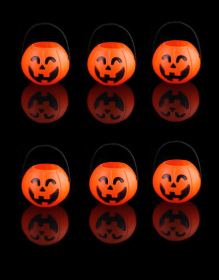 Halloween Decorations Ideas 6 cm Pumpkin Container