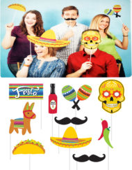 Fiesta Photo Booth Props