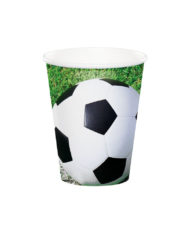 Football Print Paper Cup 9 oz