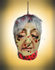 Halloween Hanging Decor Zombie Head