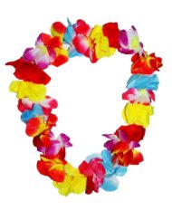 Hawaiian Hula Flower Lei Necklace