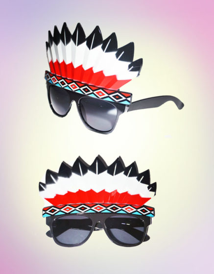 Red Indian Glasses