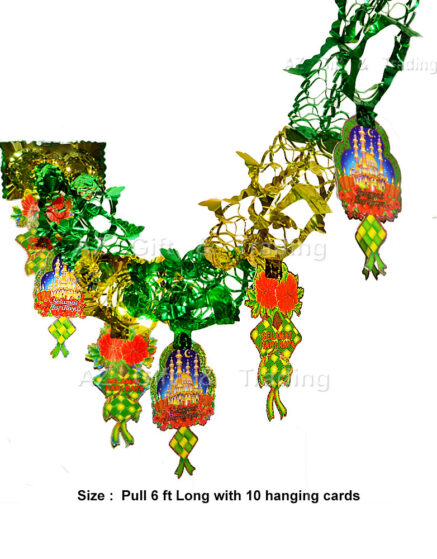 Hari Raya Hanging Decoration Tinsel Garland