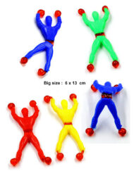 6 x 13 cm Sticky Man Toys